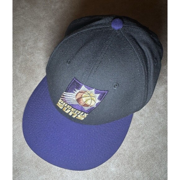 Phoenix Suns Hat Cap 7 3/4 Purple New Era 59FIFTY Basketball NBA Mens Fitted - Picture 2 of 7